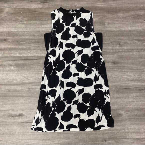 10 Crosby Derek Lam Abstract Dress Black White 8 - Picture 7 of 12